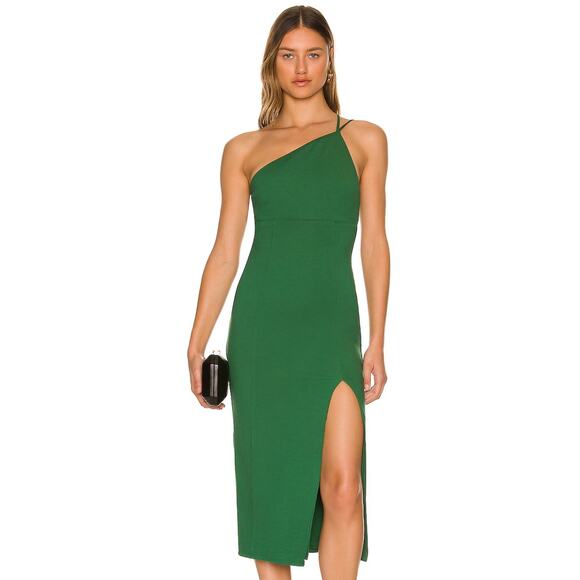 Lovers + Friends Dresses & Skirts - Lovers & Friends Kim Midi Dress in Dark Green NWT Size Small